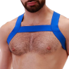 Barcode Berlin Harnais en élastique Matt Bleu